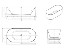 Load image into Gallery viewer, ATTICA CELINE BATHTUB
