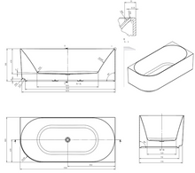 Load image into Gallery viewer, ATTICA CELINE RIGHT CORNER BATHTUB
