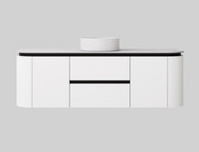 Load image into Gallery viewer, Devito Modern Wall Hung PVC 1200mm Vanity
