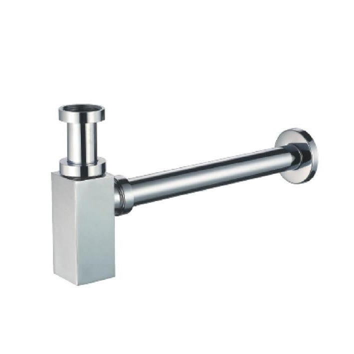 BRASS BOTTLE TRAP WASTE 32/40MM 40MM CONNECTION SQAURE