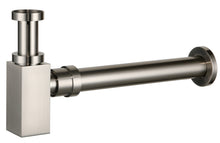 Load image into Gallery viewer, BRASS BOTTLE TRAP WASTE 32/40MM 40MM CONNECTION SQAURE
