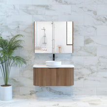 Load image into Gallery viewer, BERGEN FLUTED 900MM CURVE VANITY
