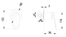 Load image into Gallery viewer, Sulu II Wall Mixer
