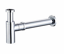 Load image into Gallery viewer, BRASS BOTTLE TRAP WASTE 32/40MM 40MM CONNECTION ROUND
