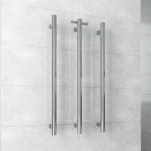 Load image into Gallery viewer, VERTICAL HEATED TOWEL BAR RD 240VOLT - POLISHED S.STEEL
