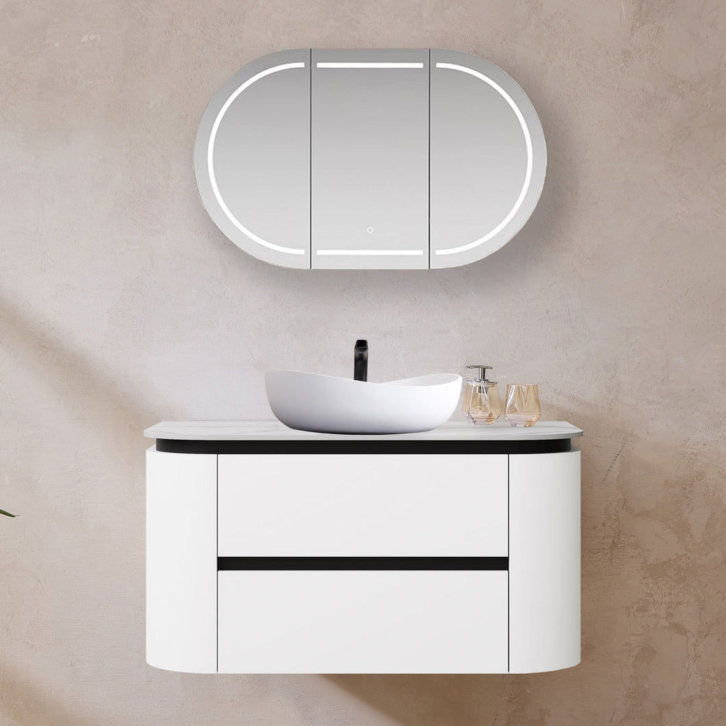 Devito Modern Wall Hung PVC 750mm Vanity