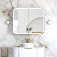 Load image into Gallery viewer, LED Newport White Shaving Cabinet - Premium Edition
