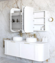 Load image into Gallery viewer, LED Newport White Shaving Cabinet - Premium Edition
