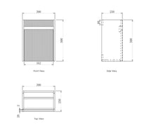Load image into Gallery viewer, MINI ENSUITE 400MM VANITY
