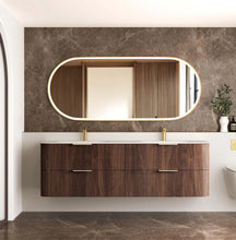 Load image into Gallery viewer, HAVANA 1800MM FLUTED WALL HUNG CURVE VANITY
