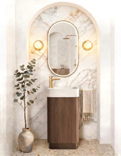Load image into Gallery viewer, MAXI SPACE SAVER CURVE FLOOR STANDING VANITY
