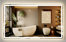 Load image into Gallery viewer, LED MIRROR BACKLIT DIMMABLE RECTANGLE
