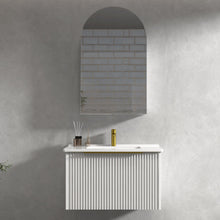 Load image into Gallery viewer, THENA WHITE 750MM WALL HUNG OR FREE-STANDING VANITY
