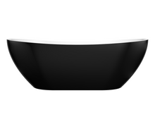 Load image into Gallery viewer, BLACK EBT FREESTANDING BATHTUB
