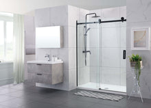 Load image into Gallery viewer, FLSD031 Frameless Sliding Adjustable Shower Screen
