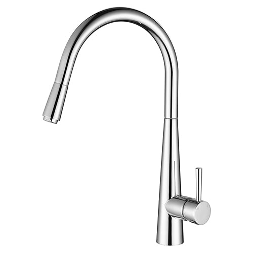 KASPER PULL OUT SINK MIXER BRUSHED NICKEL