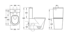 Load image into Gallery viewer, LIVIS-022 RIMLESS TOILET SUITE
