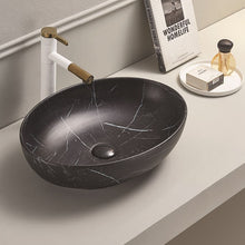 Load image into Gallery viewer, BLACK MARBLE BASIN 520 X 395 X 130 PA5239MBM
