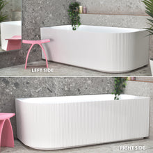 Load image into Gallery viewer, BRIGHTON GROOVE FREESTANDING BATHTUB GLOSS WHITE

