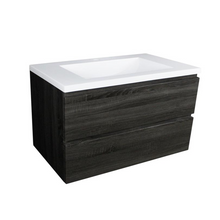 Load image into Gallery viewer, QUBIST TIMBERLOOK 600MM WALL HUNG VANITY
