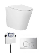 Load image into Gallery viewer, VOGHERA RIMLESS WALL FACE PAN R&amp;T INWALL CISTERN SET
