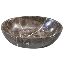 Load image into Gallery viewer, STONE BASIN OVAL MARBLE IS021
